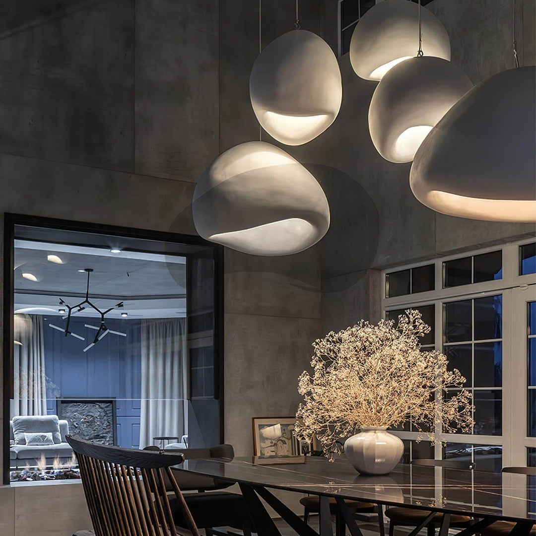 Khmara Resin Pendant Lamp | Modern Hanging Light for Bedroom & Dining | Vinlighting | Vinlighting