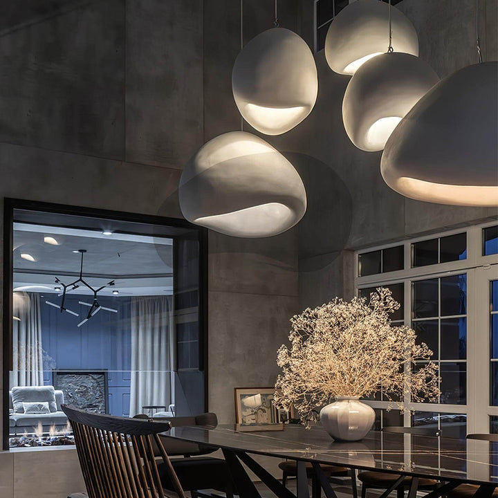 Khmara Resin Pendant Lamp | Modern Hanging Light for Bedroom & Dining | Vinlighting | Vinlighting