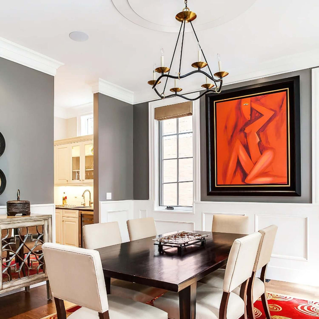 Kira Movo Chandelier โ Modern and Simple Interior Decor
