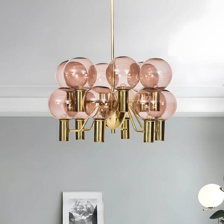 Kora Chandelier β Postmodern Light Luxury Creative Living Room Decor