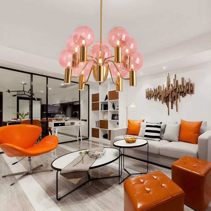 Kora Chandelier β Postmodern Light Luxury Creative Living Room Decor