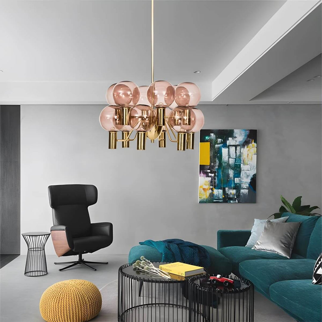 Kora Chandelier β Postmodern Light Luxury Creative Living Room Decor