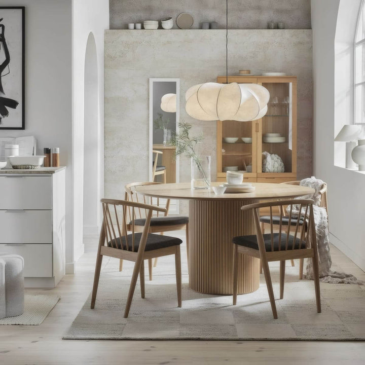 Kylvo Chandelier – Japanese-Style Living Room Lamp