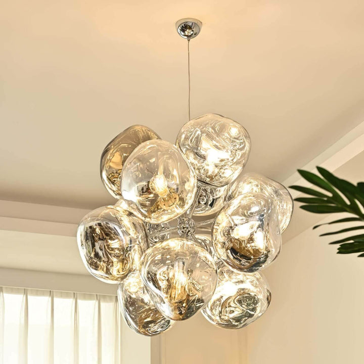 Lava Bubbles Chandelier | Dynamic & Reflective Modern Lighting | Vinlighting | Vinlighting