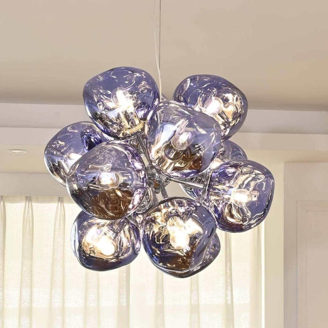 Lava Bubbles Chandelier | Dynamic & Reflective Modern Lighting | Vinlighting | Vinlighting