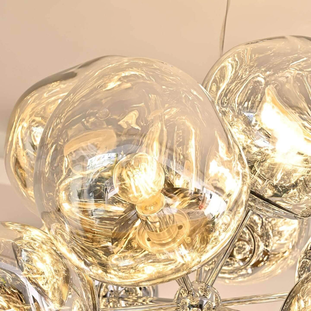 Lava Bubbles Chandelier | Dynamic & Reflective Modern Lighting | Vinlighting | Vinlighting