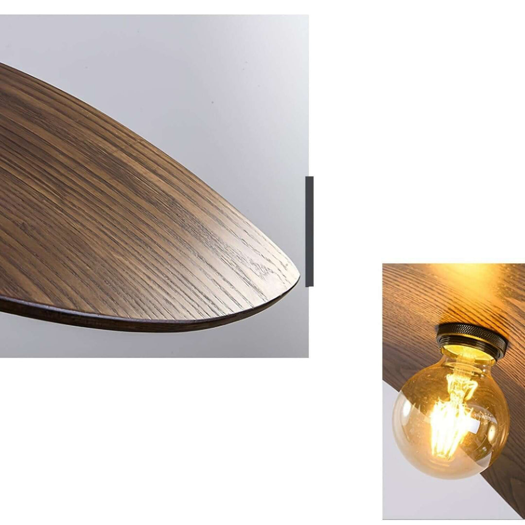 Libelle Pendant Lamp β Modern Wood Light for Living Areas | Vinlighting