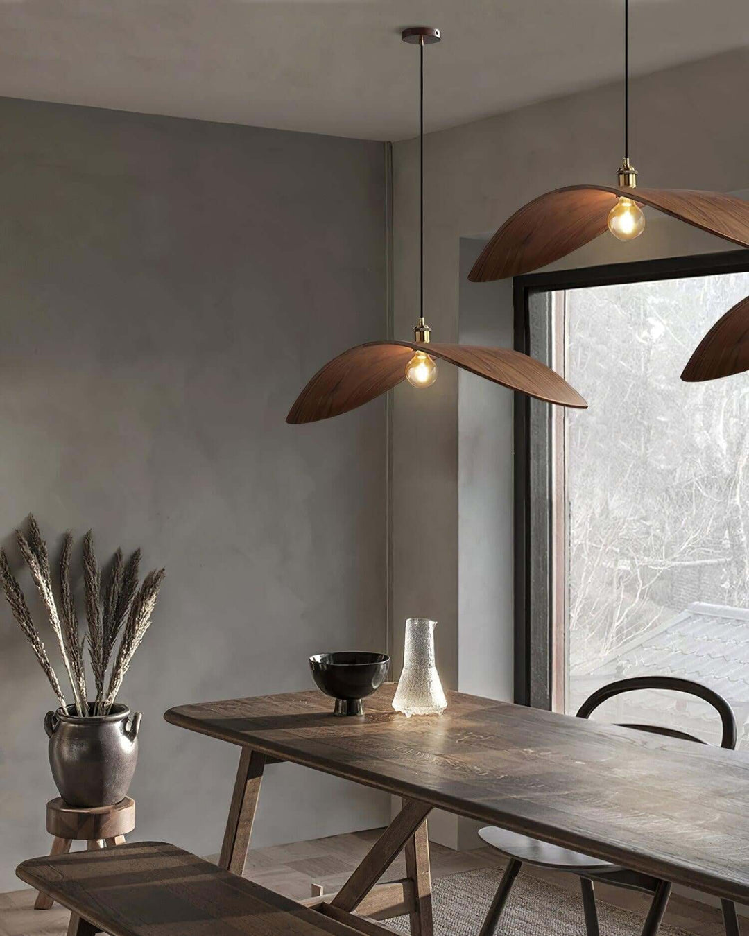 Libelle Pendant Lamp β Modern Wood Light for Living Areas | Vinlighting