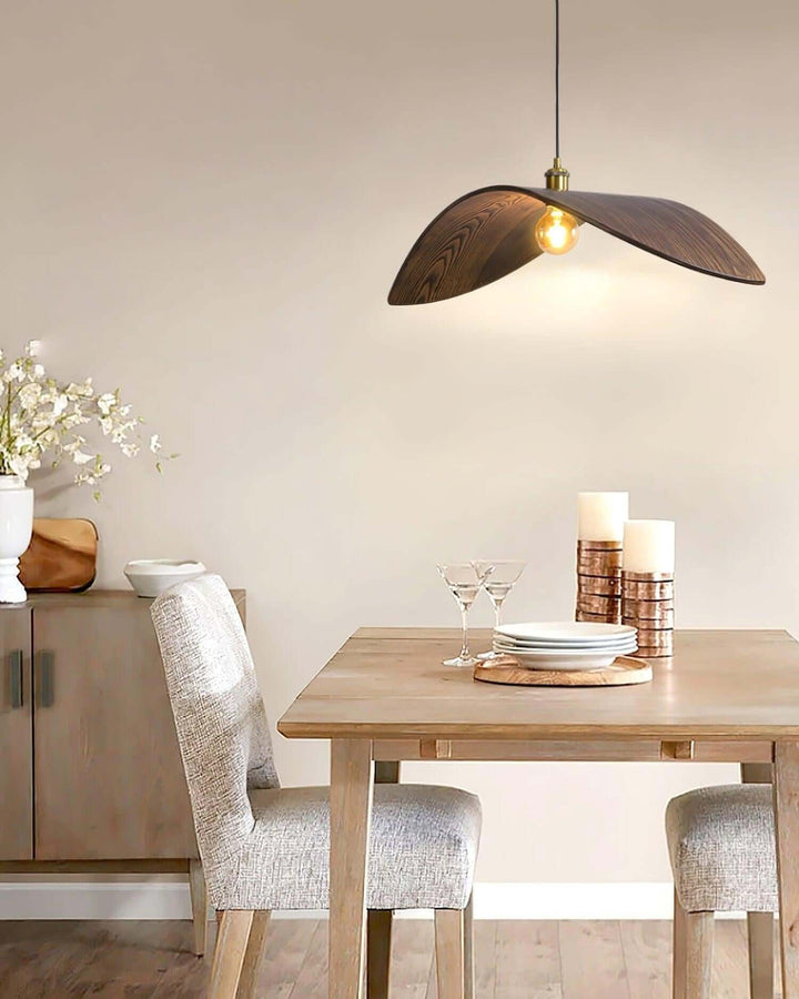 Libelle Pendant Lamp β Modern Wood Light for Living Areas | Vinlighting