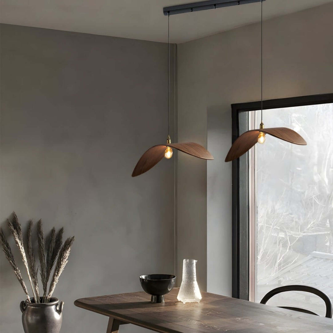Libelle Pendant Lamp β Modern Wood Light for Living Areas | Vinlighting