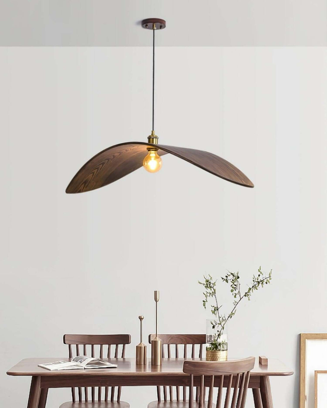 Libelle Pendant Lamp β Modern Wood Light for Living Areas | Vinlighting