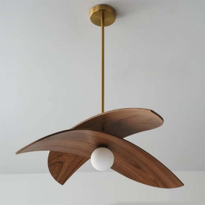 Libelle Pendant Lamp β Modern Wood Light for Living Areas | Vinlighting