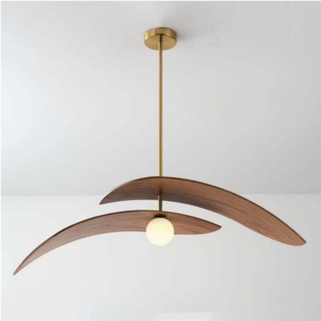 Libelle Pendant Lamp β Modern Wood Light for Living Areas | Vinlighting