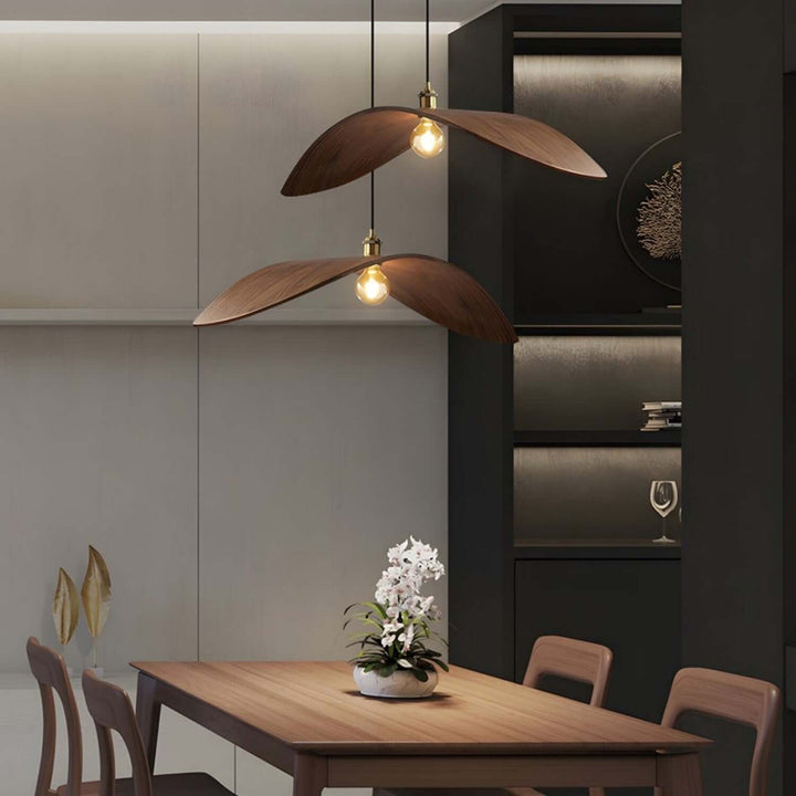 Libelle Pendant Lamp β Modern Wood Light for Living Areas | Vinlighting
