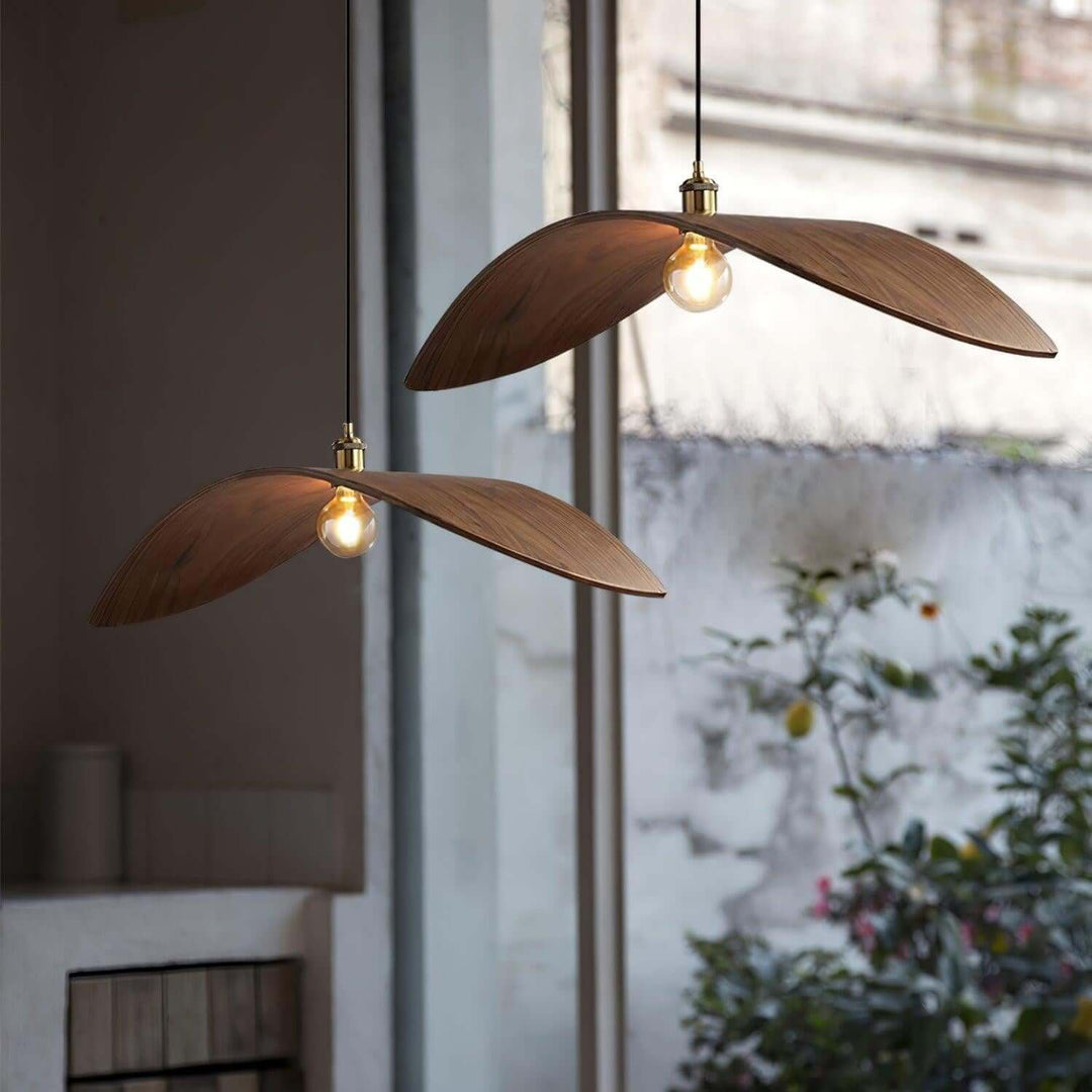 Libelle Pendant Lamp β Modern Wood Light for Living Areas | Vinlighting