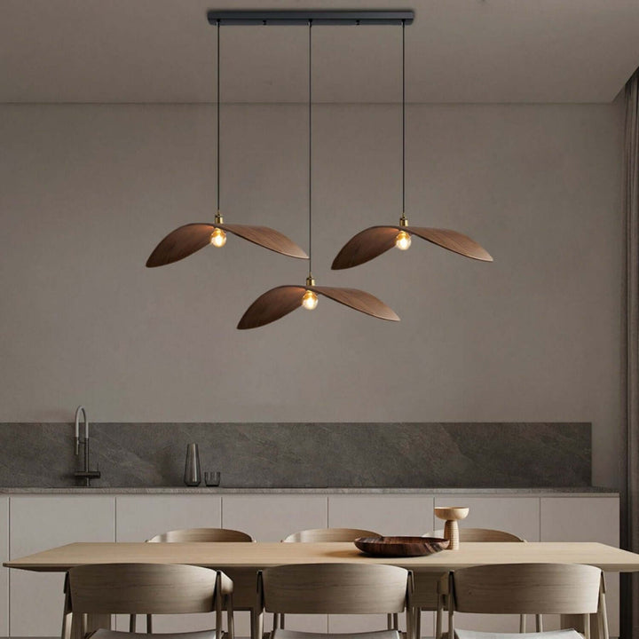 Libelle Pendant Lamp β Modern Wood Light for Living Areas | Vinlighting