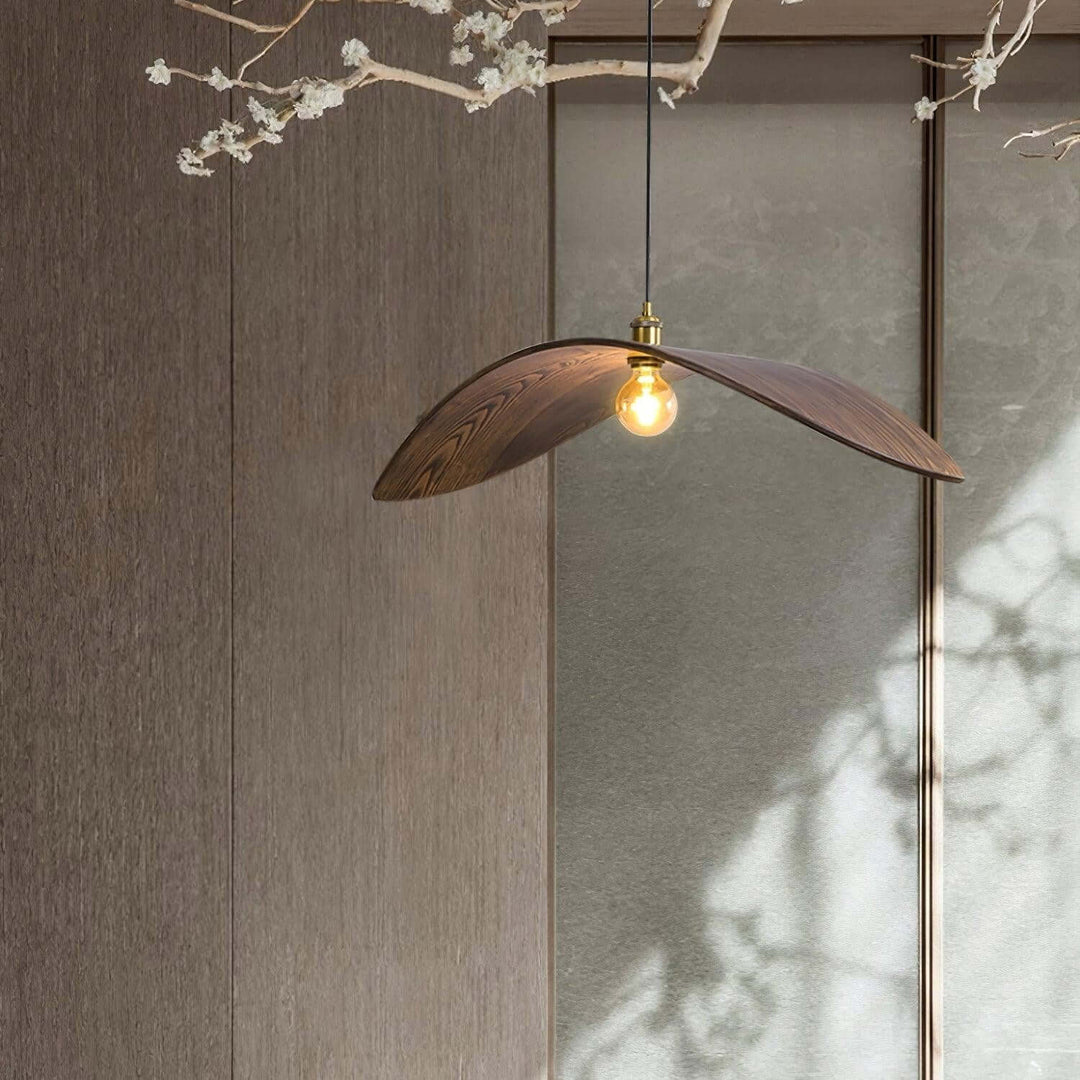 Libelle Pendant Lamp β Modern Wood Light for Living Areas | Vinlighting