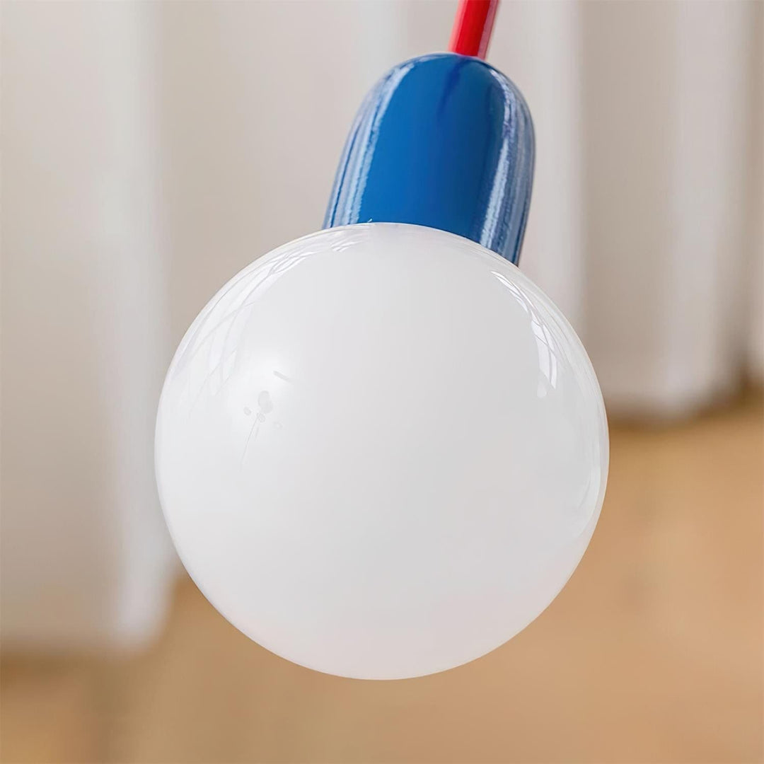 Lovina Chandelier - Contemporary Bedroom & Kids Room Glass Light