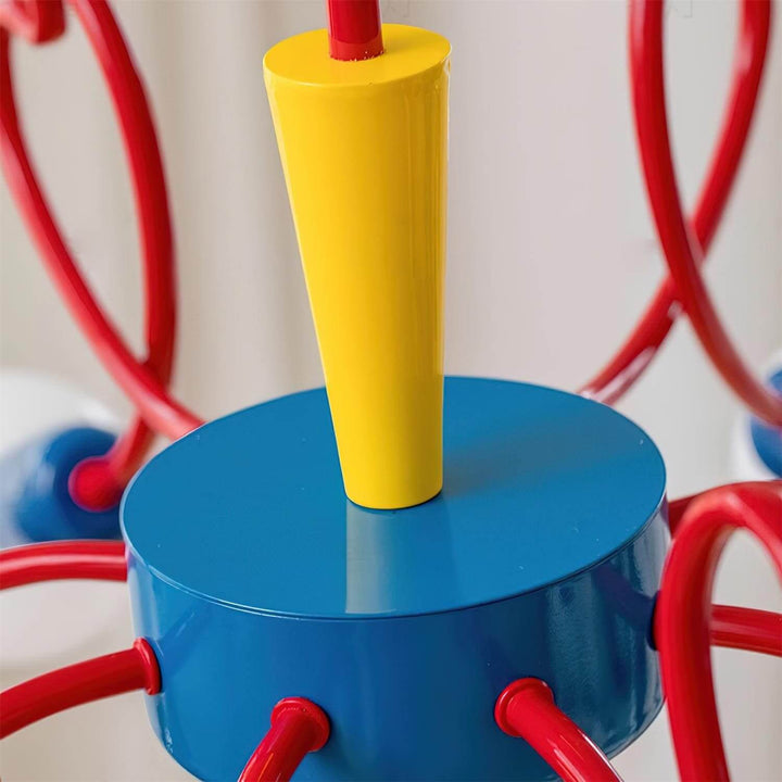 Lovina Chandelier - Contemporary Bedroom & Kids Room Glass Light