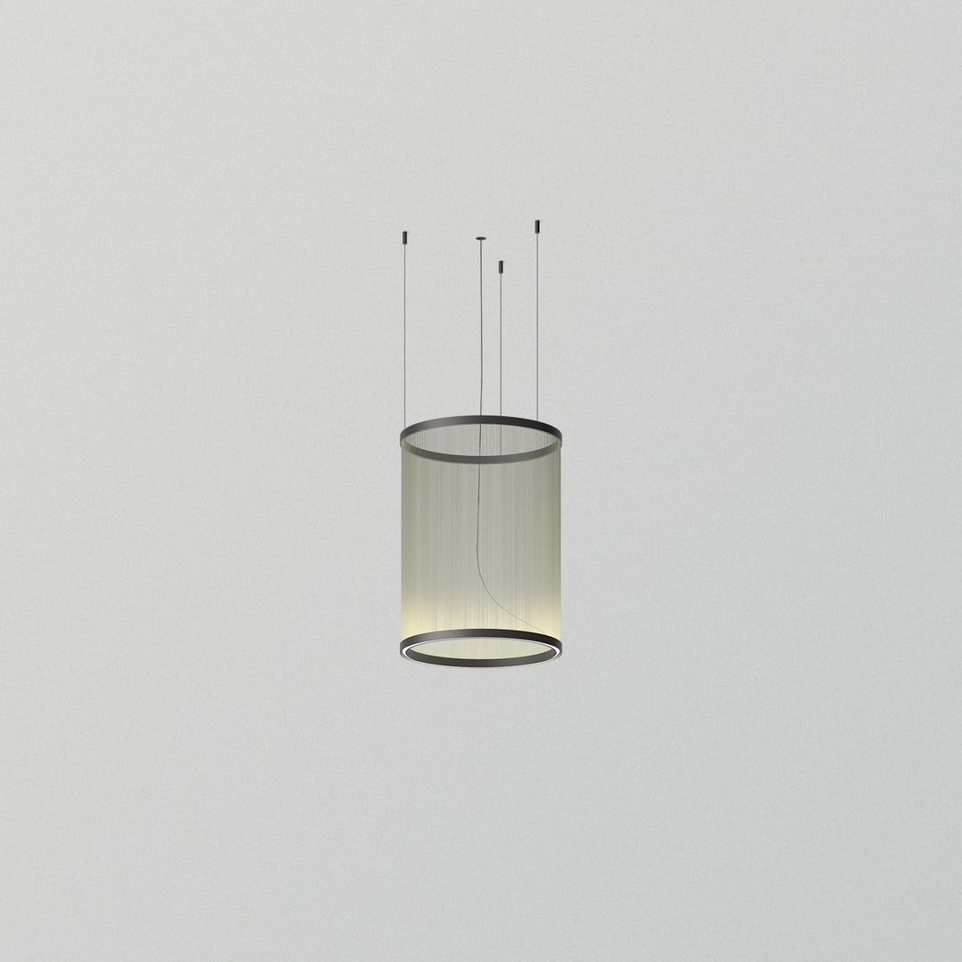 Luma Pendant Light β Modern Silk Lighting for Bedroom & Living Room