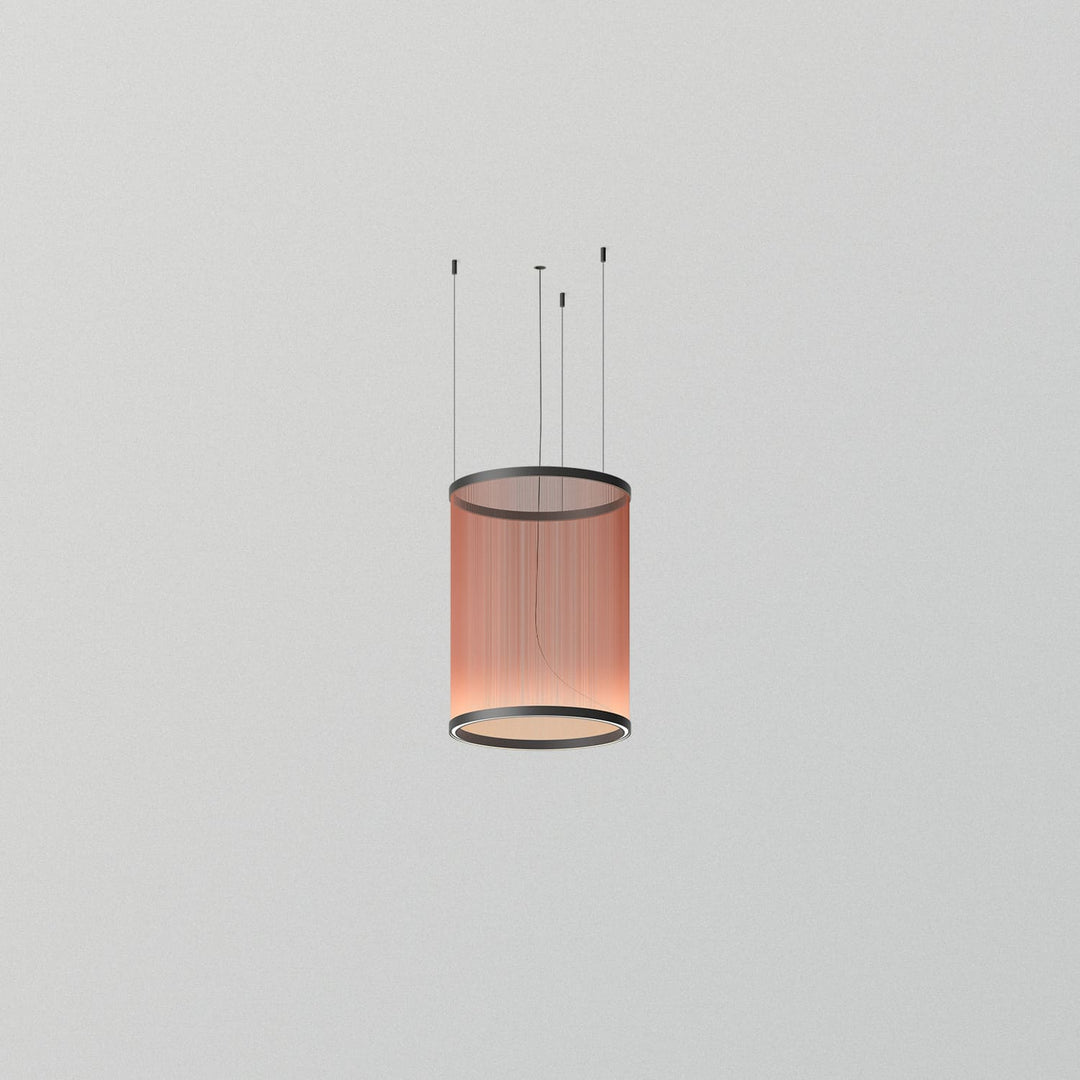 Luma Pendant Light β Modern Silk Lighting for Bedroom & Living Room