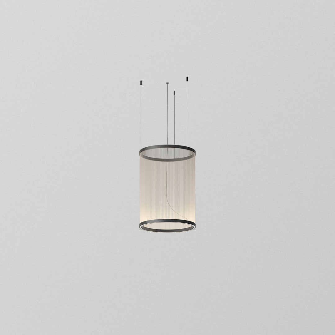 Luma Pendant Light β Modern Silk Lighting for Bedroom & Living Room