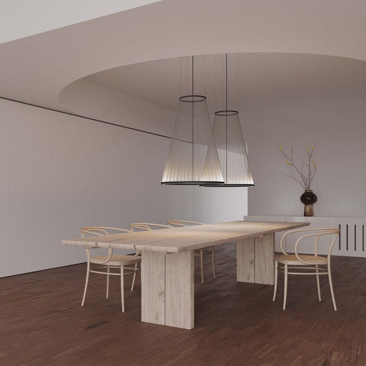 Luma Pendant Light β Modern Silk Lighting for Bedroom & Living Room