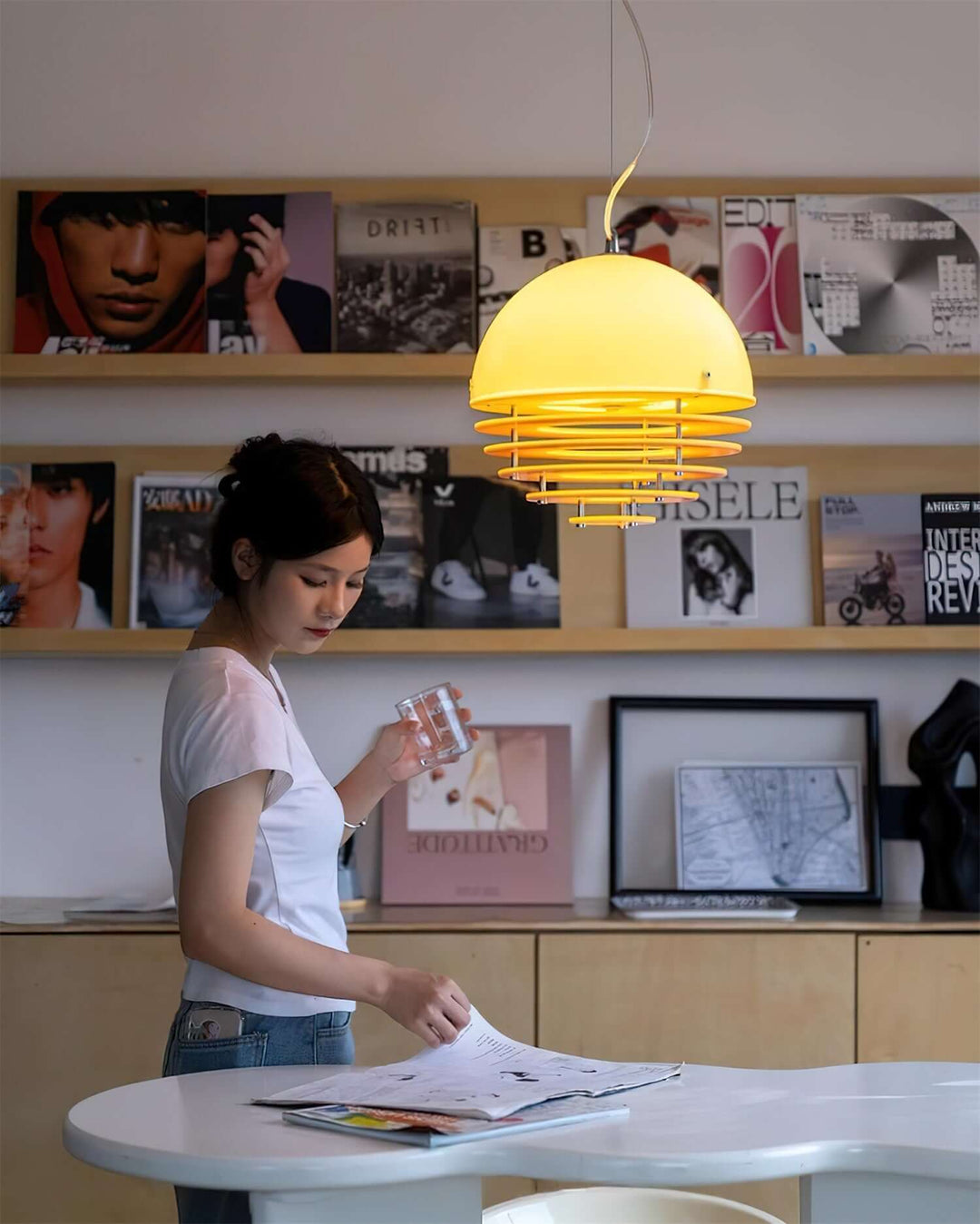 Lumora Pendant Light | Glass Hanging Light & Spherical Light