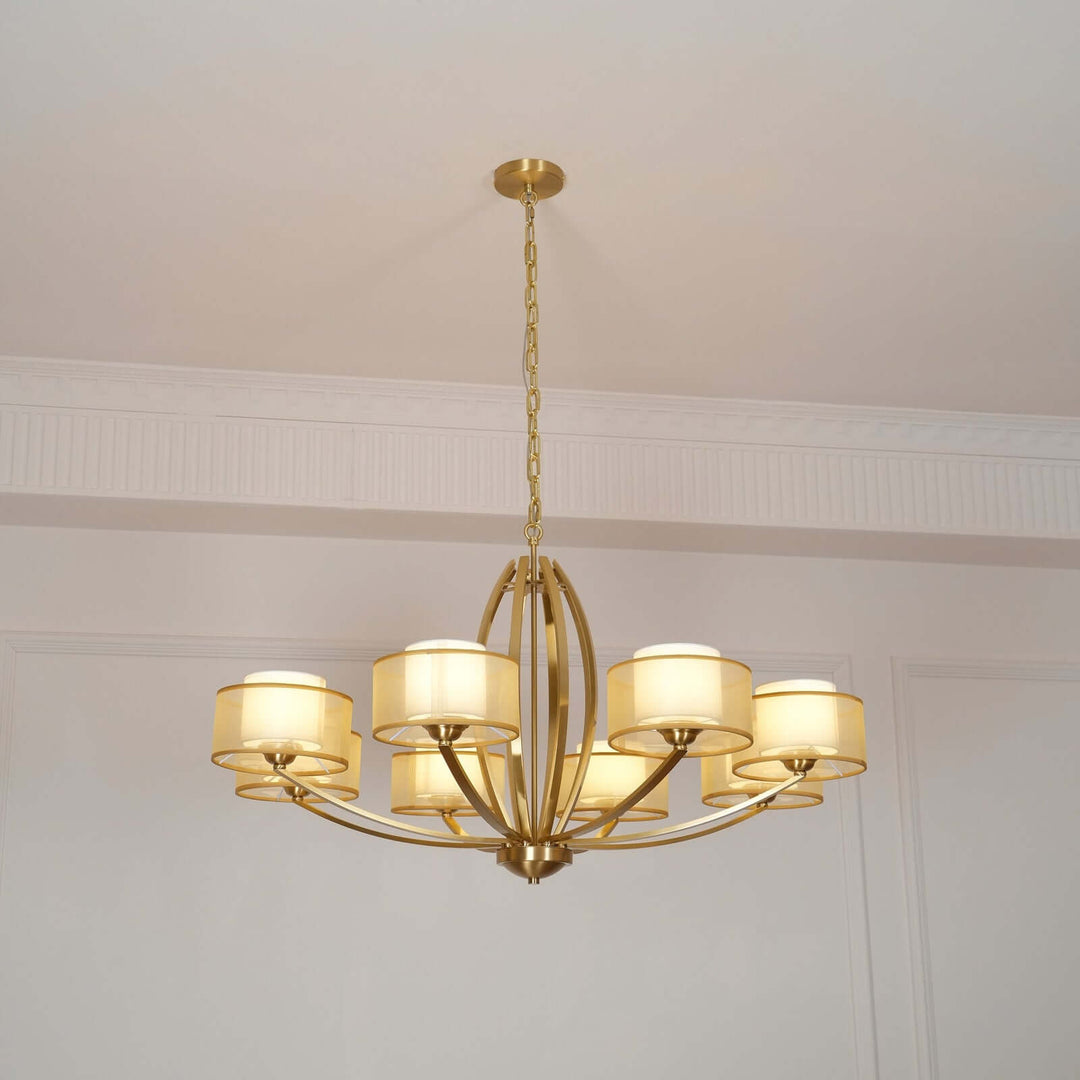 Lunavix Chandelier - Mid Century Retro Living Room Chandelier