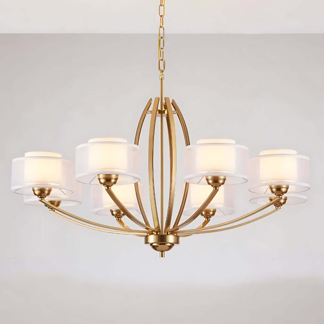 Lunavix Chandelier - Mid Century Retro Living Room Chandelier