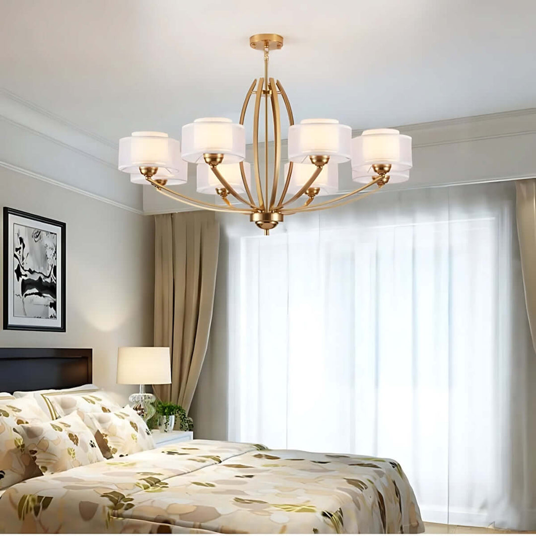 Lunavix Chandelier - Mid Century Retro Living Room Chandelier