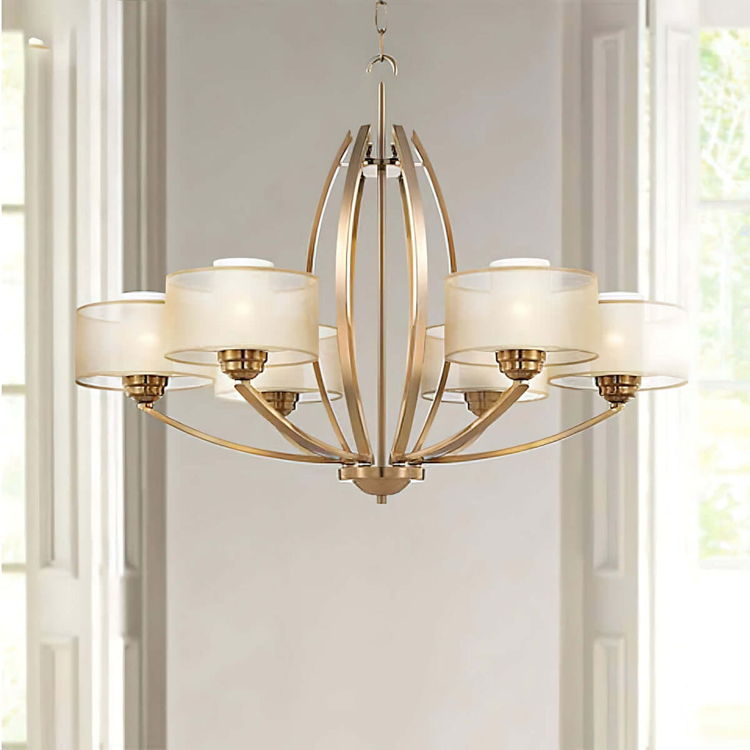 Lunavix Chandelier - Mid Century Retro Living Room Chandelier