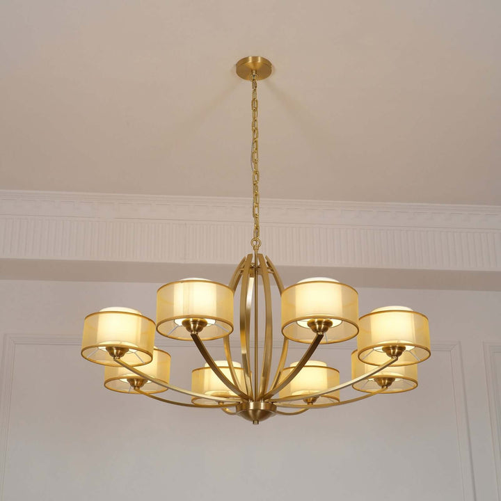 Lunavix Chandelier - Mid Century Retro Living Room Chandelier