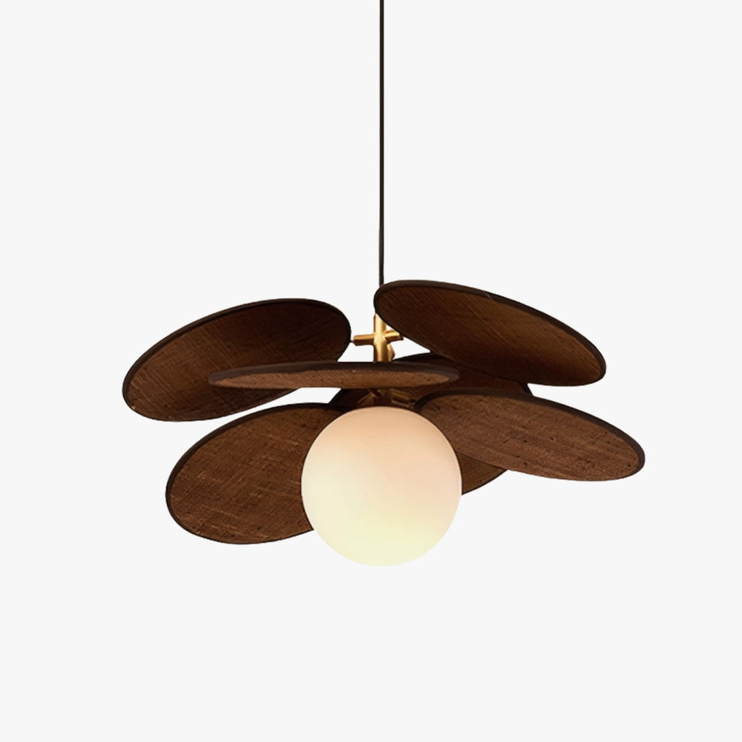 Lunetra Chandelier – Contemporary Metal and Glass Bedroom Light