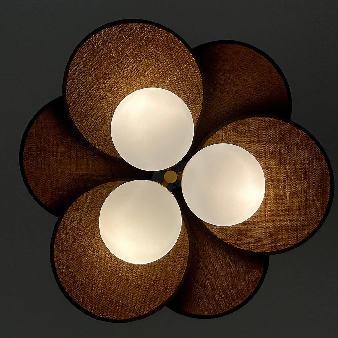 Lunetra Chandelier – Contemporary Metal and Glass Bedroom Light