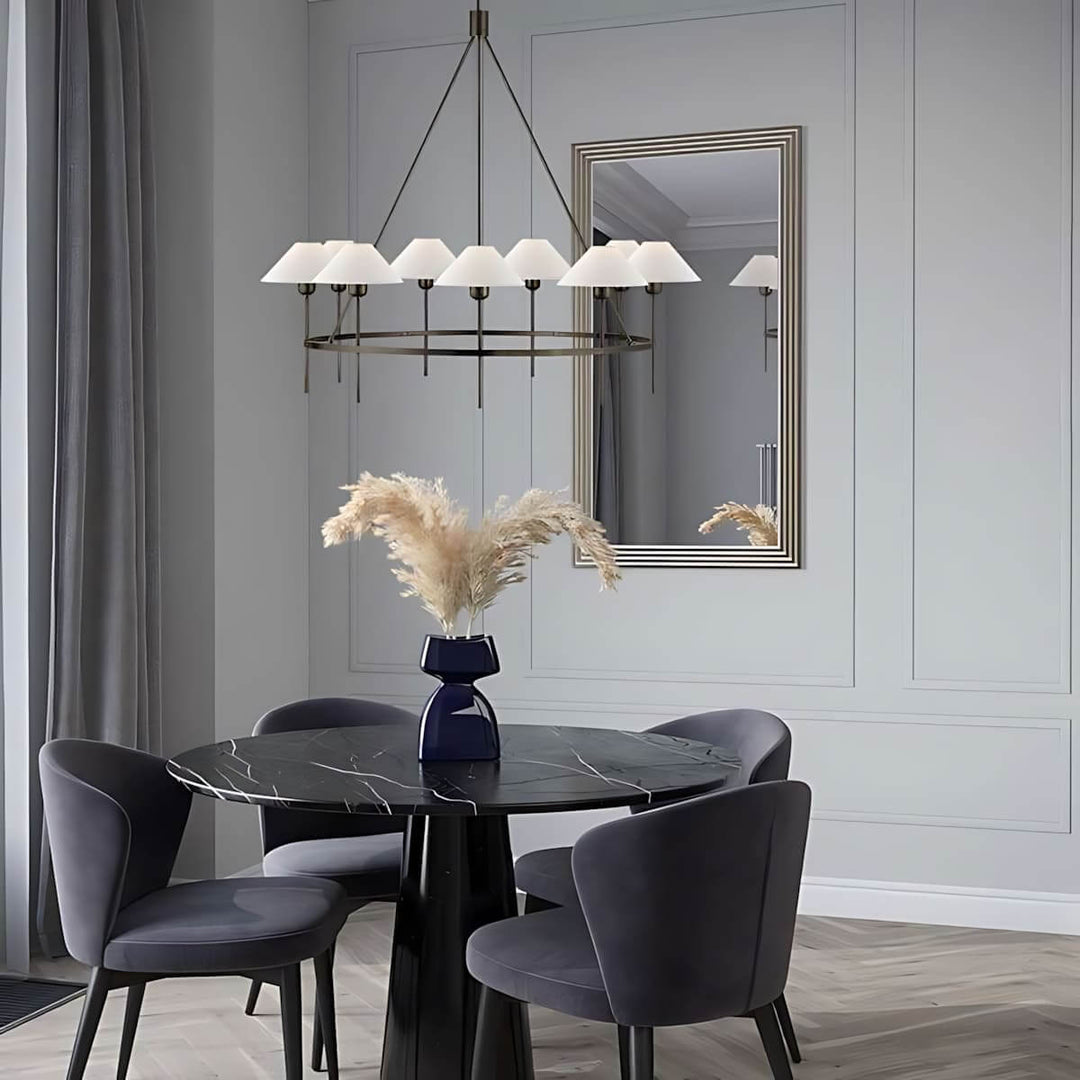 Luntra Chandelier – Modern Minimalist Dining Chandelier Light