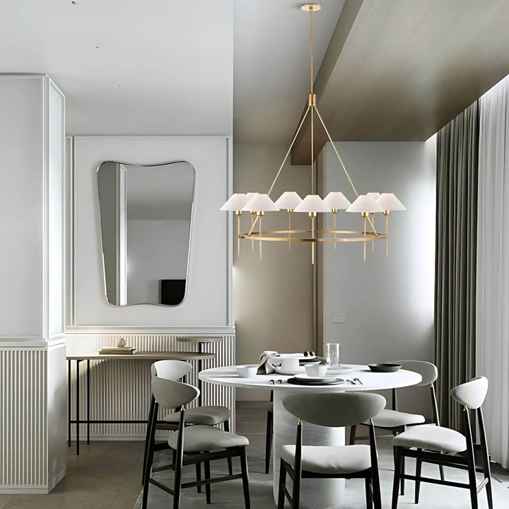 Luntra Chandelier – Modern Minimalist Dining Chandelier Light