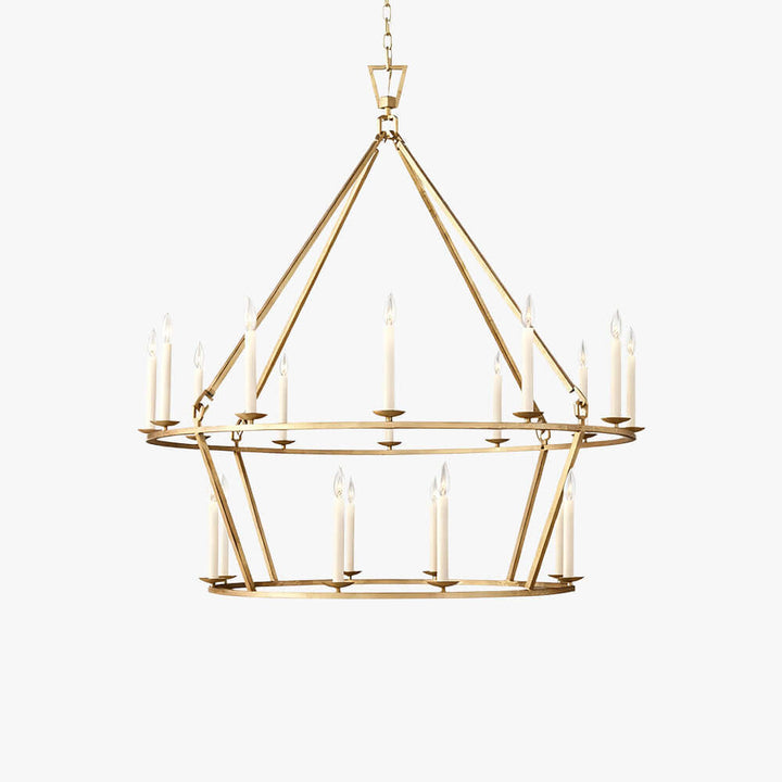 Luvo Serin Chandelier - Vintage Candle Chandelier for Living Room