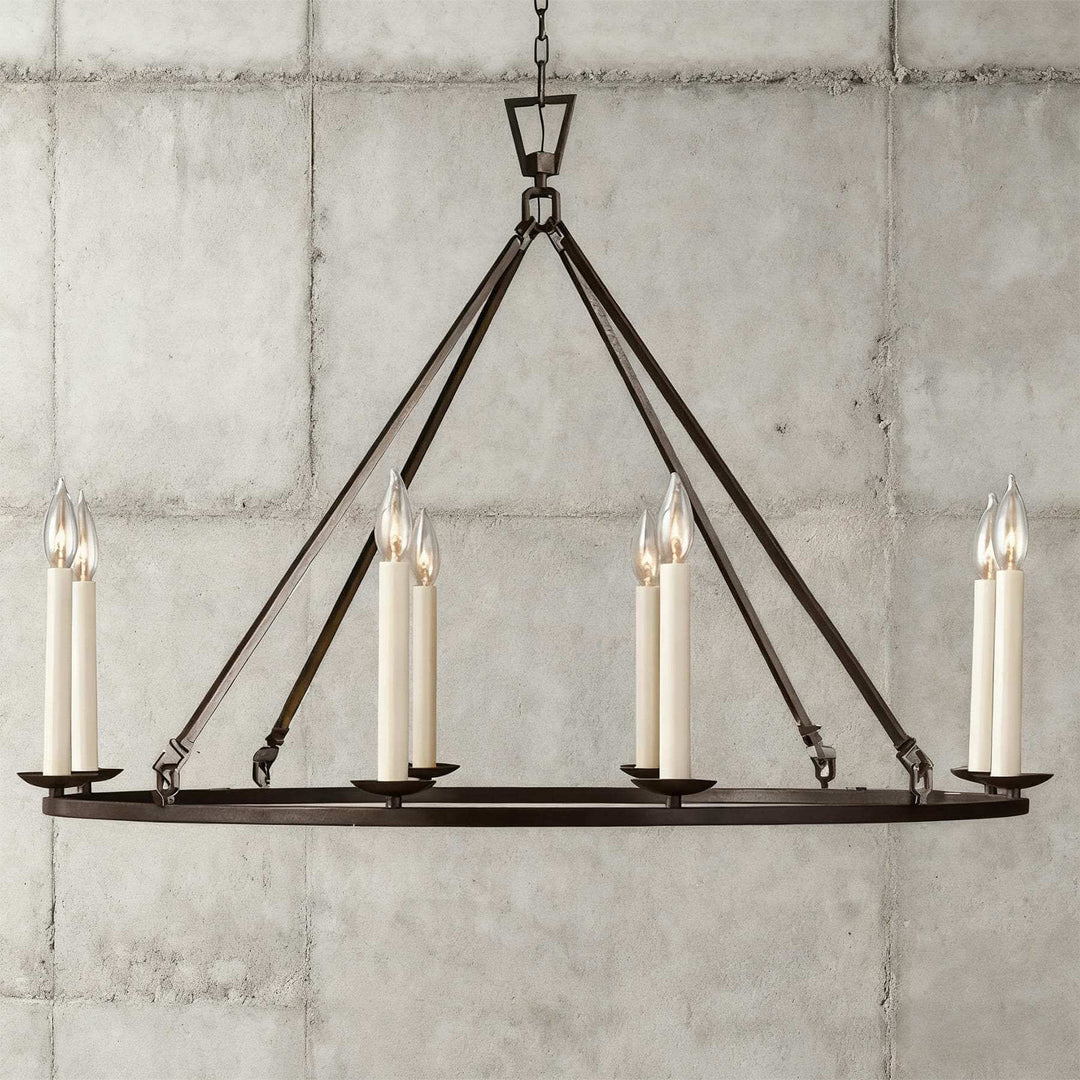 Luvo Serin Chandelier - Vintage Candle Chandelier for Living Room