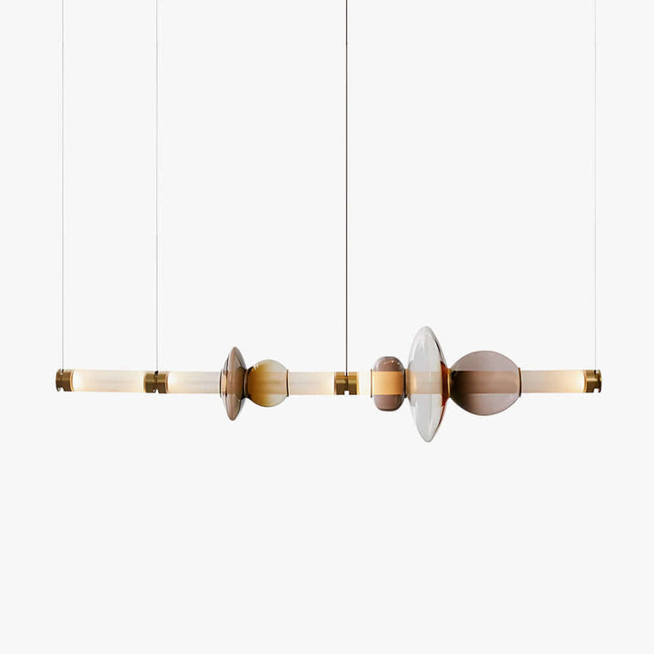 Maperu Chandelier – Modern Lightweight Linear Chandelier Design
