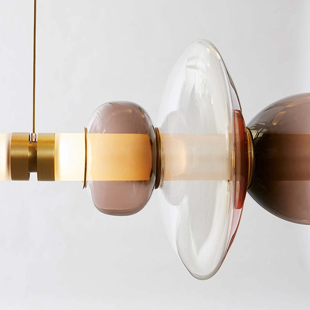 Maperu Chandelier – Modern Lightweight Linear Chandelier Design