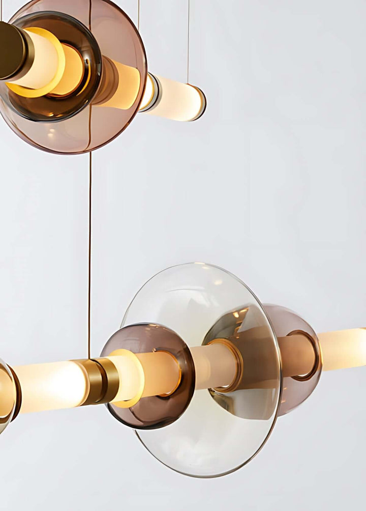 Maperu Chandelier – Modern Lightweight Linear Chandelier Design