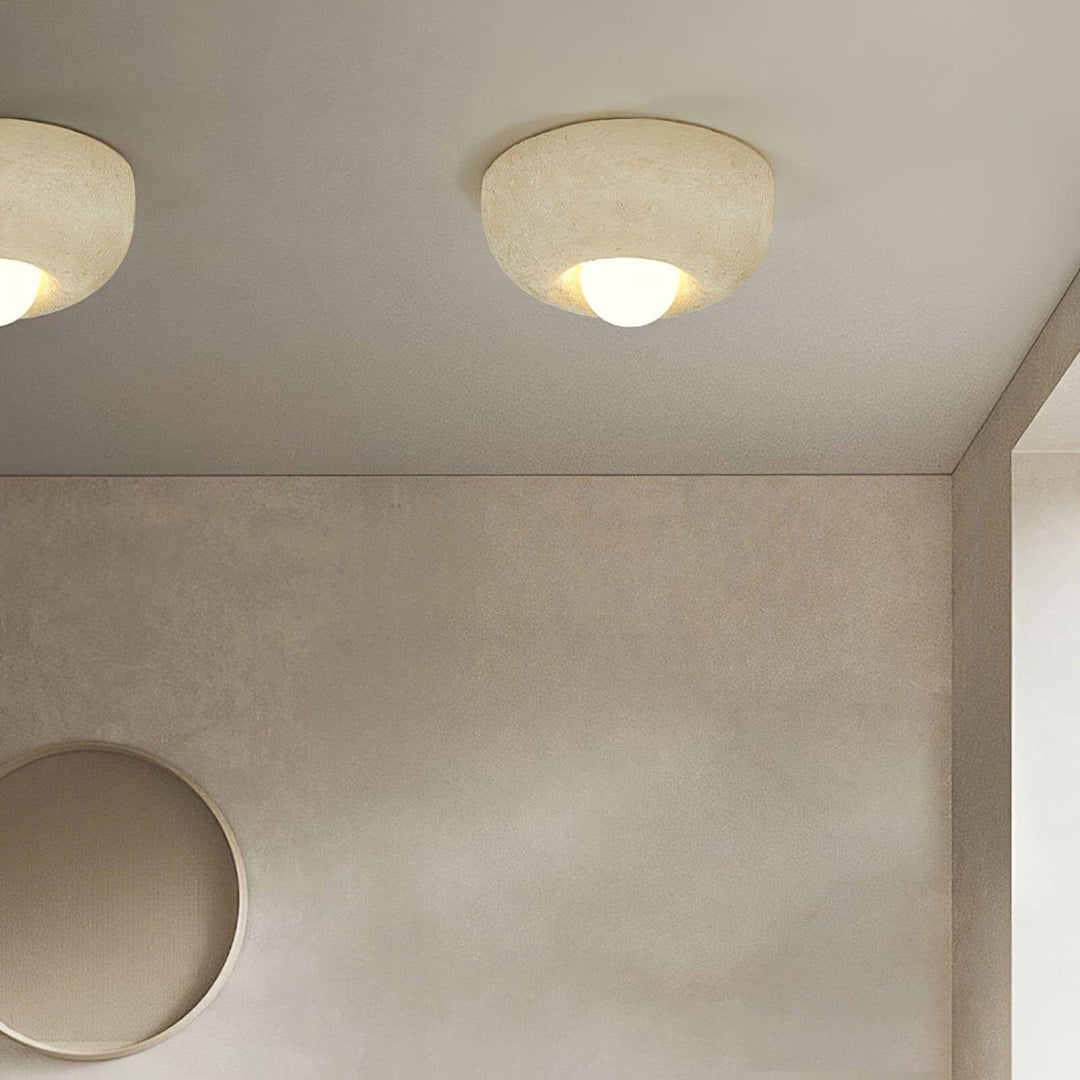 Mauro Ceiling Light – Minimalist Stone-Inspired Light Fixture | Vinlighting | Vinlighting