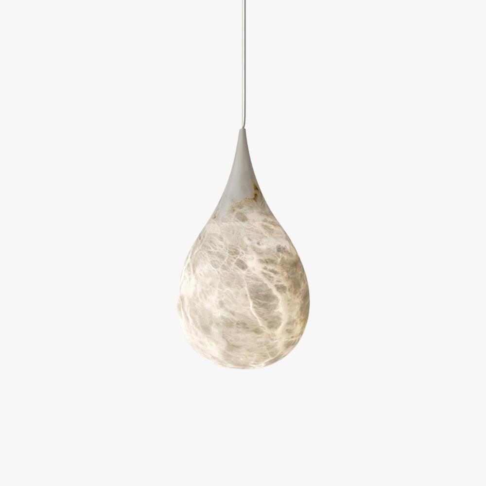 Mid Century Alabaster Prague Pendant Light | Kitchen Island