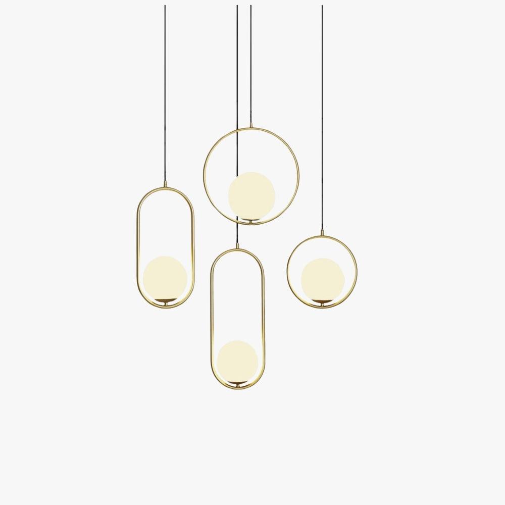 Mila Pendant Lamp | Modern Globe Glass Hanging Light for Bathroom | Vinlighting | Vinlighting