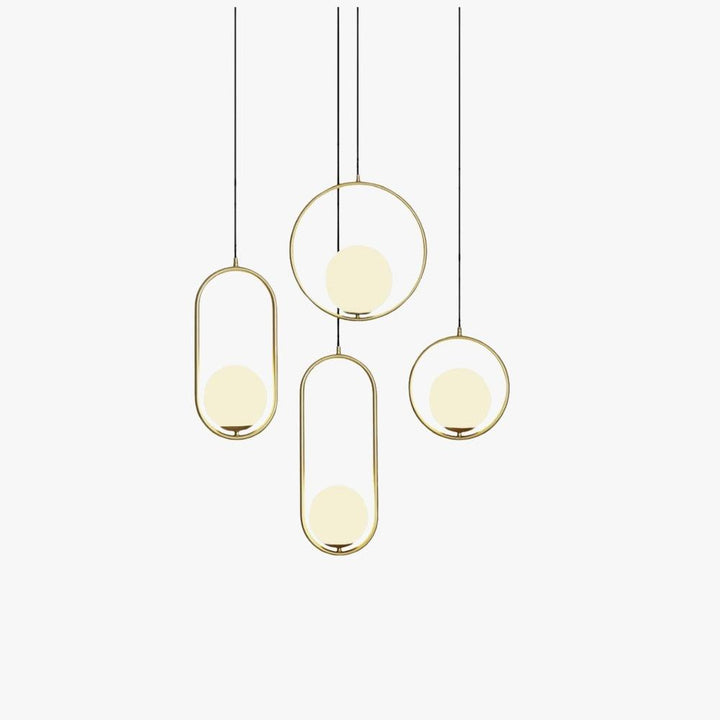 Mila Pendant Lamp | Modern Globe Glass Hanging Light for Bathroom | Vinlighting | Vinlighting