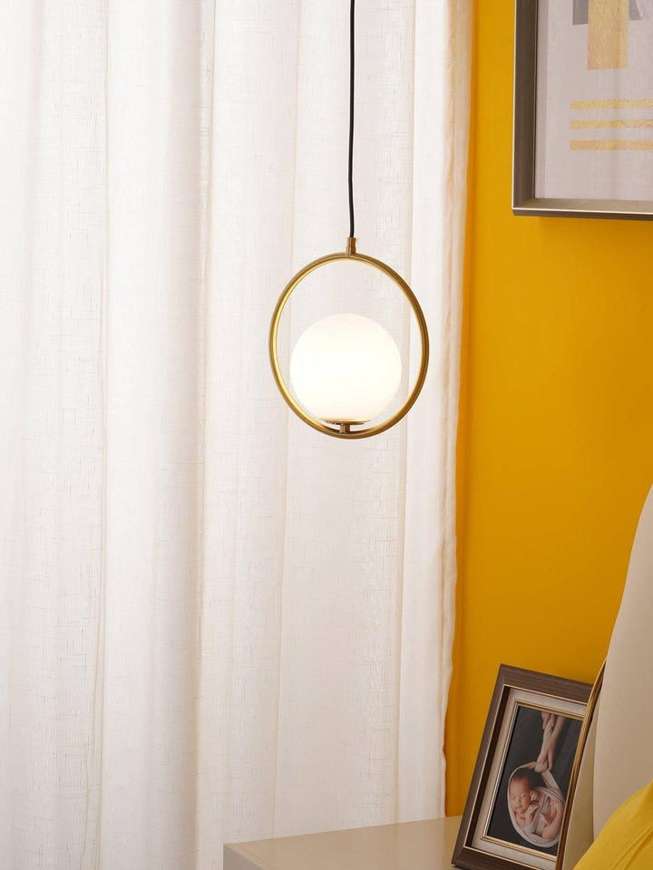 Mila Pendant Lamp | Modern Globe Glass Hanging Light for Bathroom | Vinlighting | Vinlighting