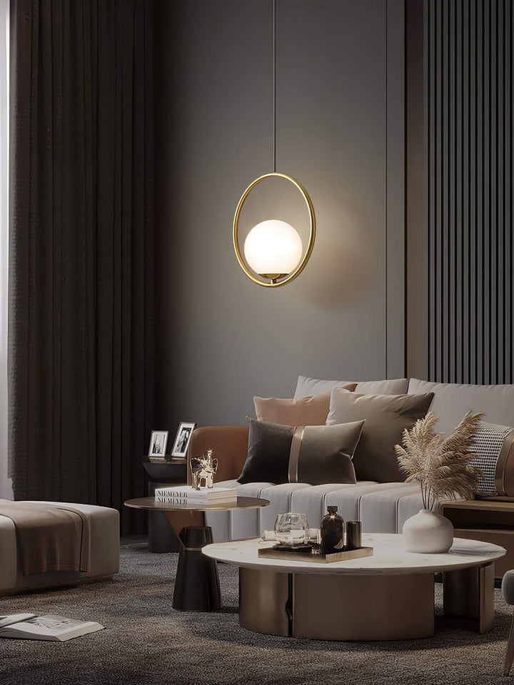 Mila Pendant Lamp | Modern Globe Glass Hanging Light for Bathroom | Vinlighting | Vinlighting