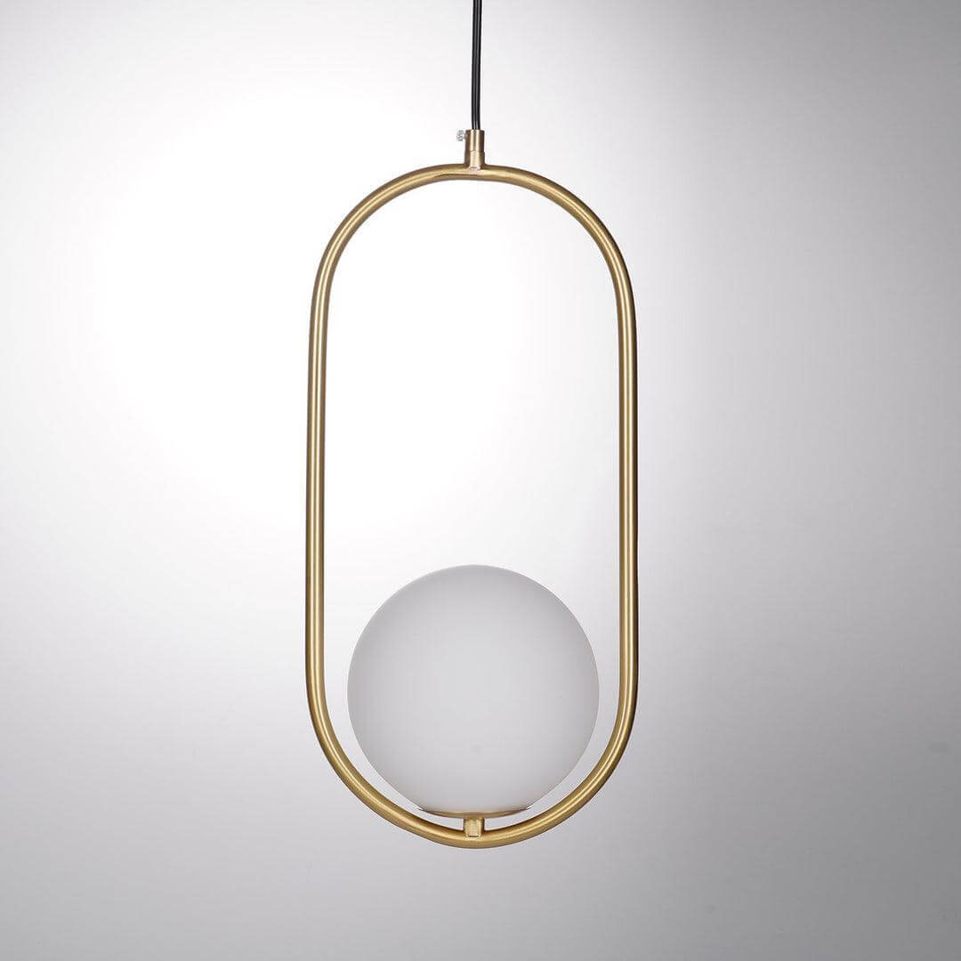 Mila Pendant Lamp | Modern Globe Glass Hanging Light for Bathroom | Vinlighting | Vinlighting