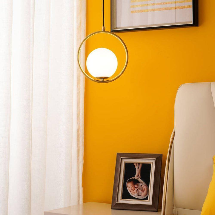 Mila Pendant Lamp | Modern Globe Glass Hanging Light for Bathroom | Vinlighting | Vinlighting